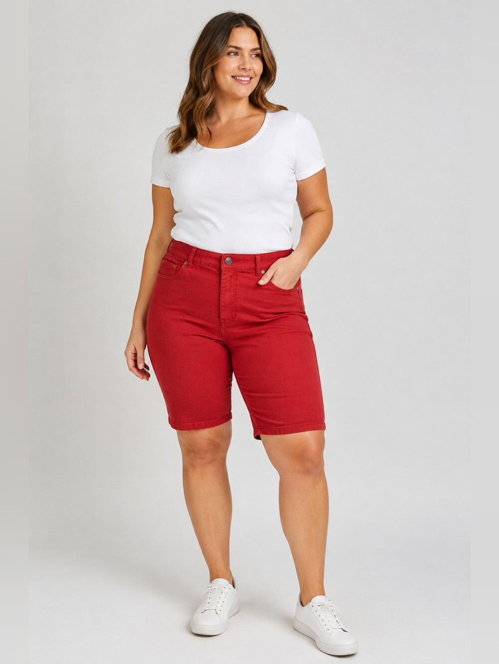 Dg2 Diane Gilman Women's Red Shorts 16 New